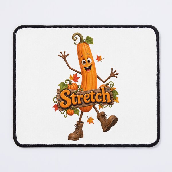 Item preview, Stretch the Tall Pumpkin – Cute Autumn Character designed and sold by The Cutting Room.