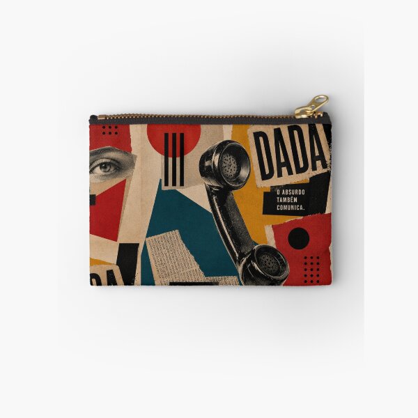Item preview, The Absurd Communicates Too — Dada Telephone Collage designed and sold by MarksBook.