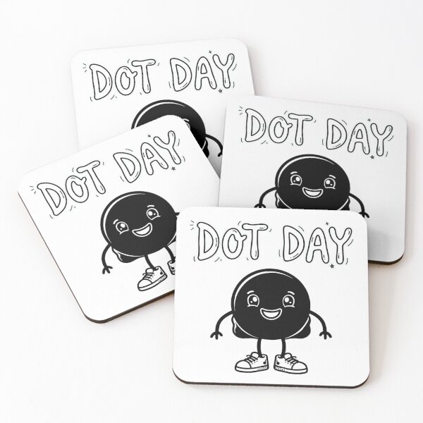 Item preview, DOT DAY Mascot - Cute Dot Character Streetwear designed and sold by ismai6.
