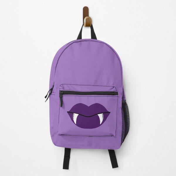 Item preview, Purple Vampire Lips with Fangs Halloween Design designed and sold by Tanapan2529.