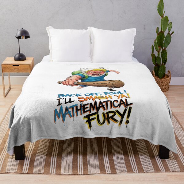 Item preview, Angry Finn Adventure Bat Illustration - Mathematical Fury designed and sold by FreakToons.