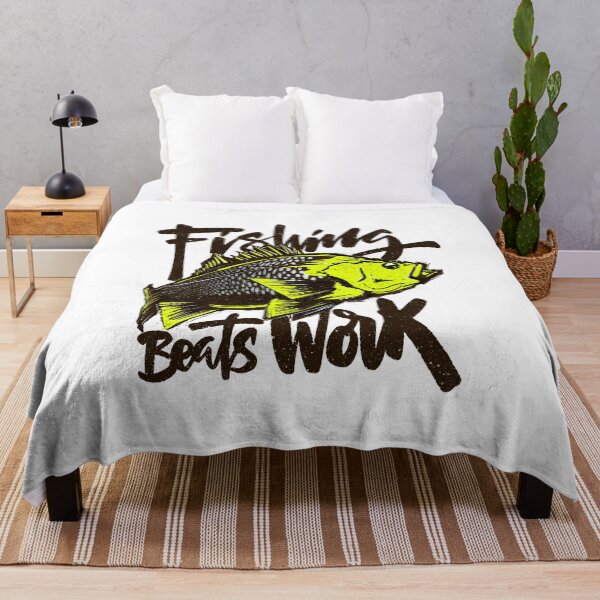 Item preview, Fishing beats Work designed and sold by Brushtype.