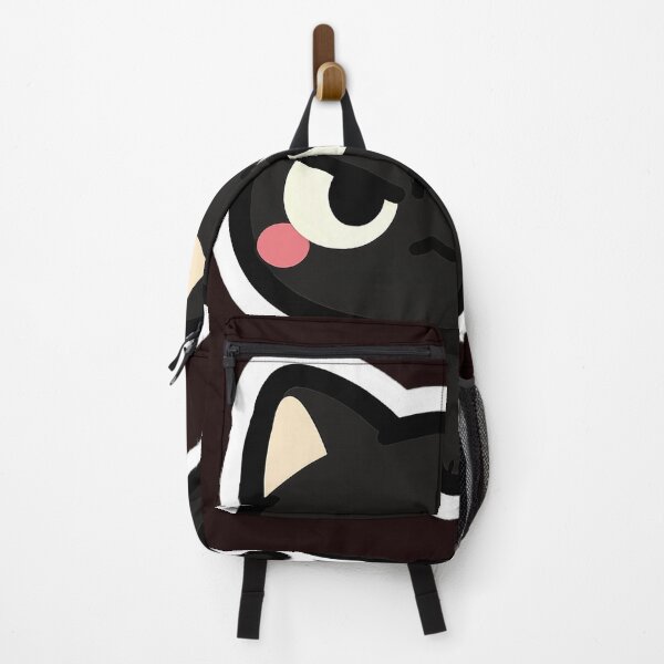 Item preview, Cute Grumpy Black Cat Kawaii Sticker designed and sold by GSideArtStore.