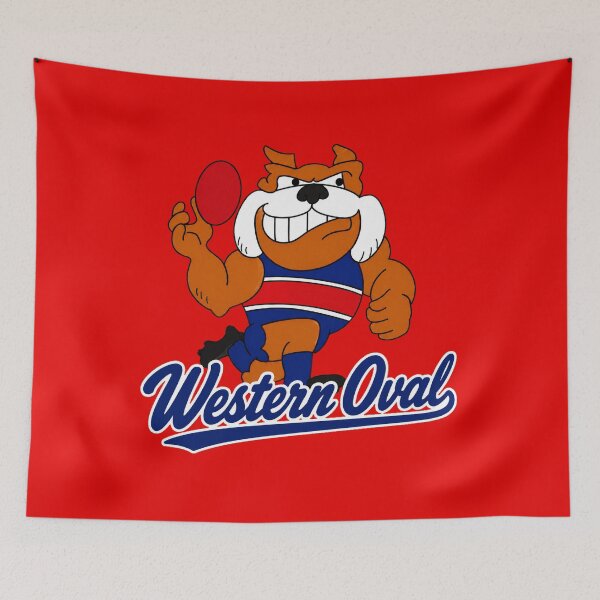 Item preview, Western Oval Bulldogs Drawing designed and sold by Luke Foran Sports Art.