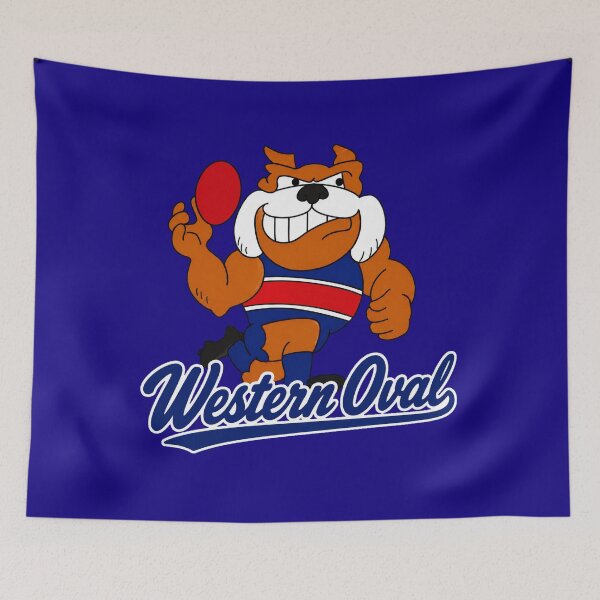 Item preview, Western Oval Bulldogs Drawing designed and sold by Luke Foran Sports Art.