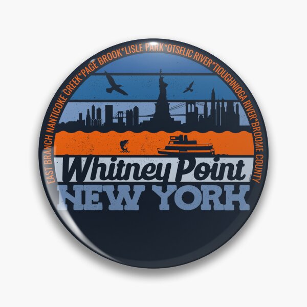 Item preview, Whitney Point New York Sunset Retro Vintage Local Pride Logo designed and sold by CRHPOD20.