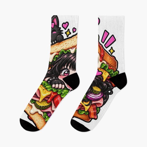 Item preview, Goth Food Gremlin Loves Deli Sandwiches designed and sold by AnnekeJordaan.