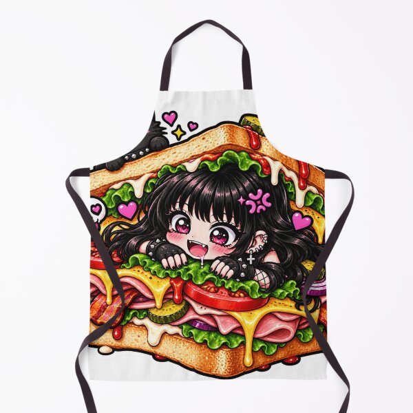 Item preview, Goth Food Gremlin Loves Deli Sandwiches designed and sold by AnnekeJordaan.