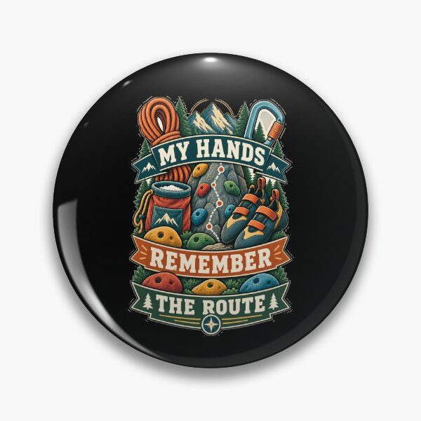 Item preview, My Hands Remember The Route Vintage Rock Climbing designed and sold by Gustavo Navarro.