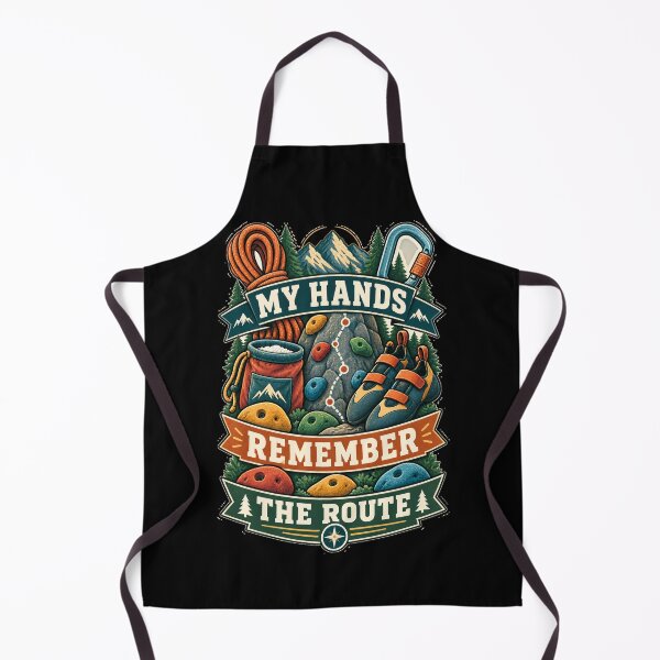 Item preview, My Hands Remember The Route Vintage Rock Climbing designed and sold by Gustavo Navarro.