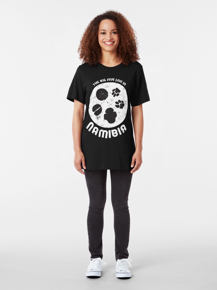 Alternate view of Namibian Tracks Tee (2) Slim Fit T-Shirt