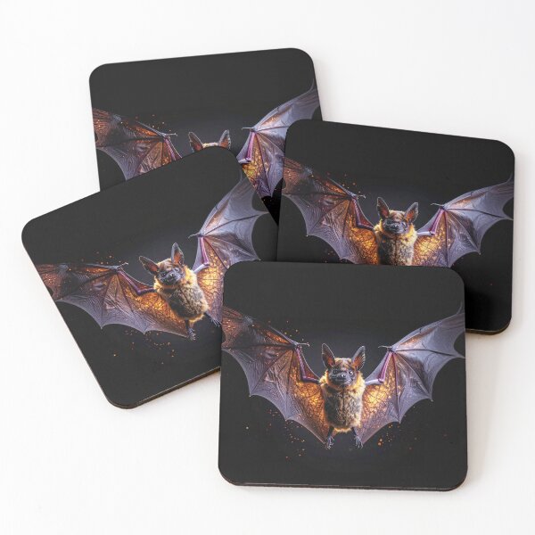 Item preview, Mystical flying fox in the fire designed and sold by Mystic-Art-2.