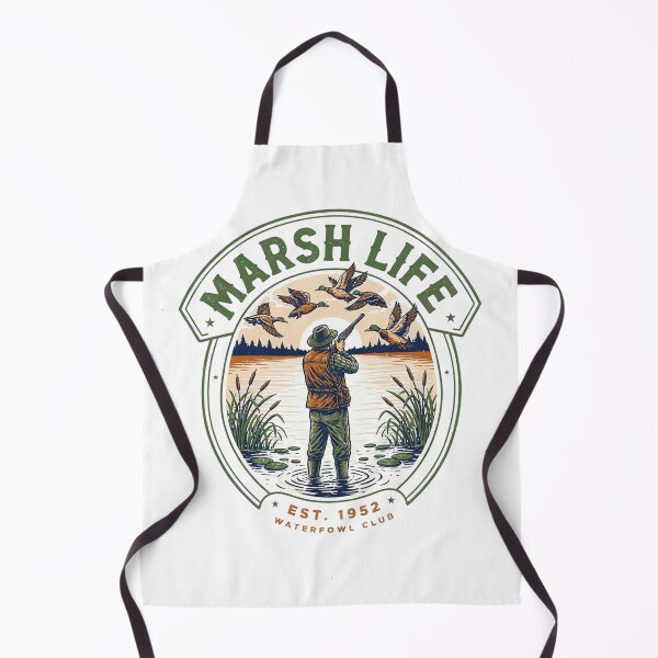 Item preview, Waterfowl Hunting Shirt – Vintage Duck Hunter Marsh Life Design designed and sold by Mahilis.