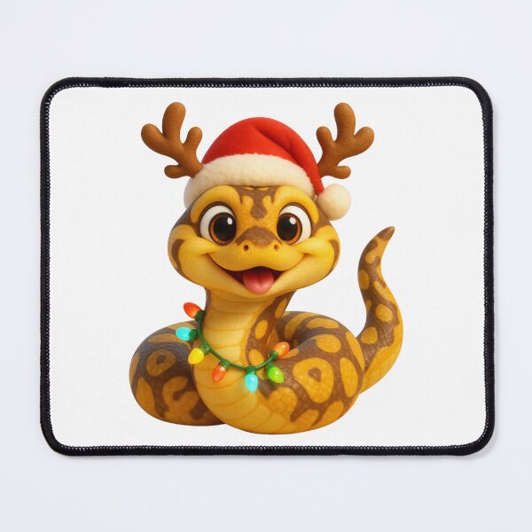 Item preview, Christmas Enchi Ball Python designed and sold by Sillytoe.