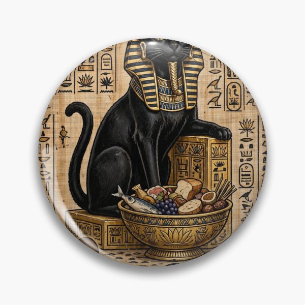 Item preview, When Cats Were Gods - Egyptian Pharaoh Cat designed and sold by Csaba1983.