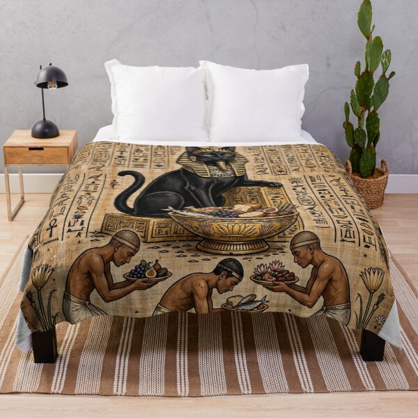 Item preview, When Cats Were Gods - Egyptian Pharaoh Cat designed and sold by Csaba1983.