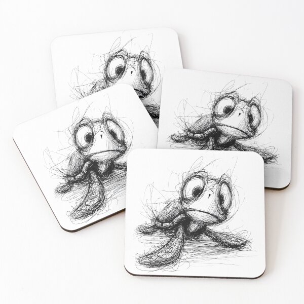 Item preview, Little Turtle Doodle designed and sold by BRETT'S ART STUDIO.
