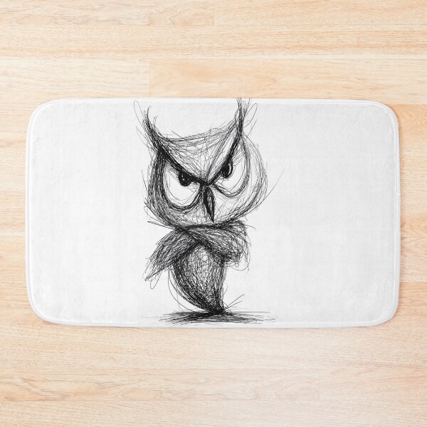 Item preview, Night Owl Doodle designed and sold by BRETT'S ART STUDIO.