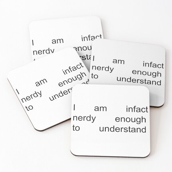 Item preview, Nerdy – Retro Typography designed and sold by GreenxGreen.