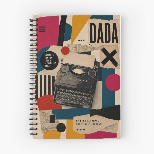 Item preview, Machine of Absurdity — Dada Typewriter Collage designed and sold by MarksBook.
