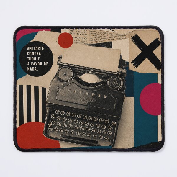 Item preview, Machine of Absurdity — Dada Typewriter Collage designed and sold by MarksBook.