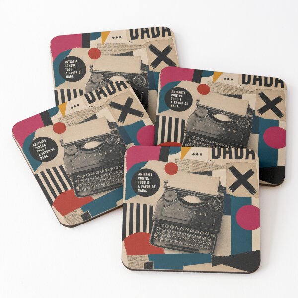 Item preview, Machine of Absurdity — Dada Typewriter Collage designed and sold by MarksBook.