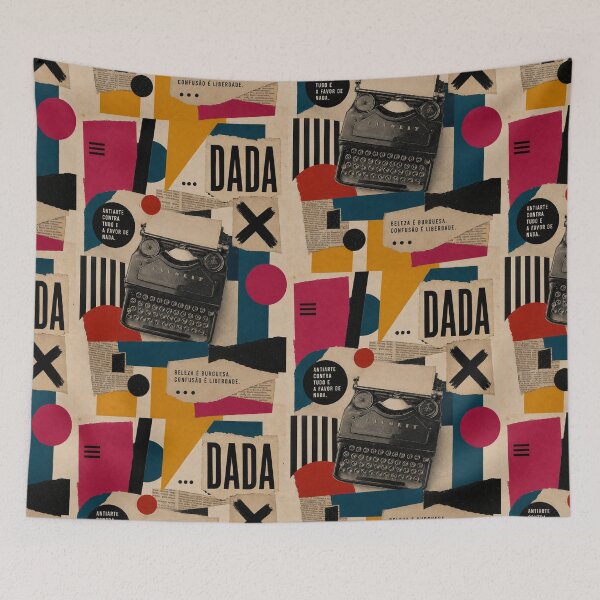 Item preview, Machine of Absurdity — Dada Typewriter Collage designed and sold by MarksBook.