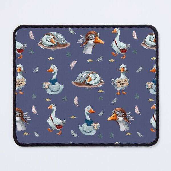 Item preview, Funny Geese Pattern – Whimsical Goose Print designed and sold by RitaRuni1992.