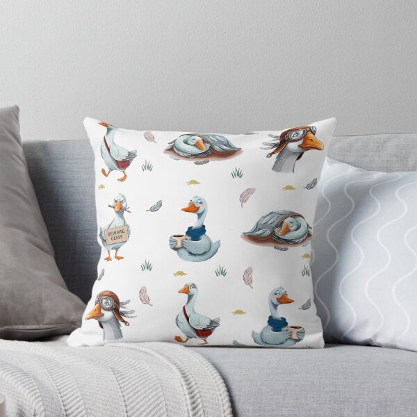 Item preview, Funny Geese Pattern – Whimsical Goose Print designed and sold by RitaRuni1992.