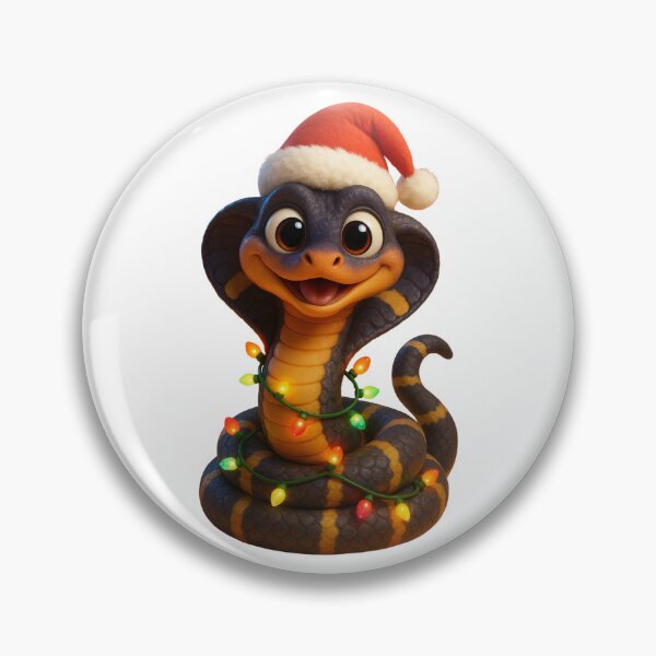 Item preview, Christmas Equatorial Spitting Cobra designed and sold by Sillytoe.