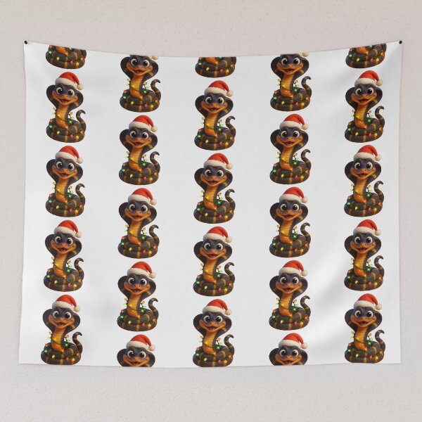 Item preview, Christmas Equatorial Spitting Cobra designed and sold by Sillytoe.