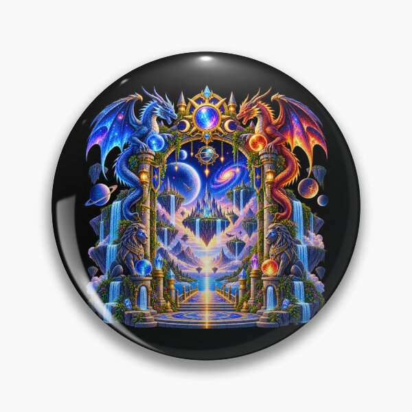Item preview, Dragon Duality Portal – Guardians of Opposing Realms designed and sold by TroviTutto.
