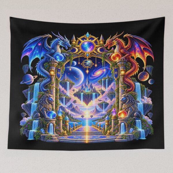 Item preview, Dragon Duality Portal – Guardians of Opposing Realms designed and sold by TroviTutto.