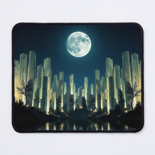 Item preview, Cave Arch Golden Sunburst Landscape designed and sold by IntelliMindDesigns.