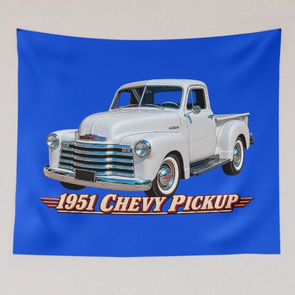 Item preview, 1951 Chevy Pickup Vintage Truck designed and sold by TZehrfeldPhotos.