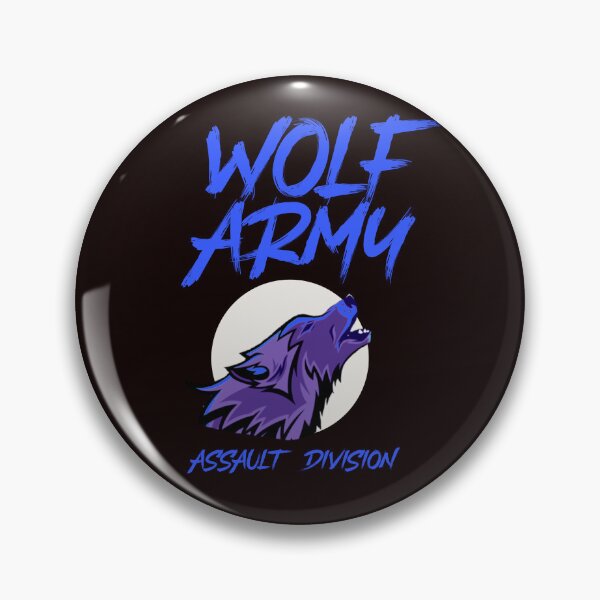Item preview, WOLF ARMY ASSAULT DIVISION | WOLF ARMY SERIES — WARRIOR SPIRIT EDITION designed and sold by WitLounge.