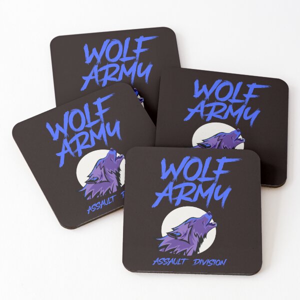 Item preview, WOLF ARMY ASSAULT DIVISION | WOLF ARMY SERIES — WARRIOR SPIRIT EDITION designed and sold by WitLounge.