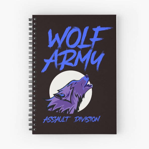 Item preview, WOLF ARMY ASSAULT DIVISION | WOLF ARMY SERIES — WARRIOR SPIRIT EDITION designed and sold by WitLounge.