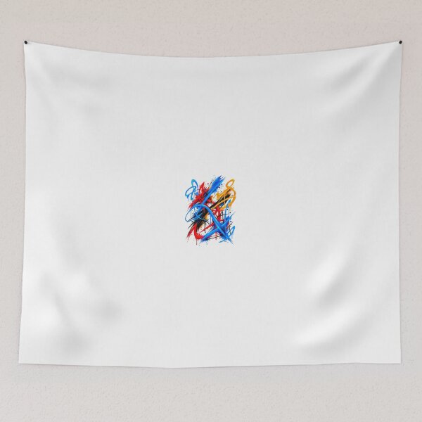 Item preview, Electric Paint Motion – Abstract Urban Stroke Streetwear T-Shirt designed and sold by WAJIHLZ.