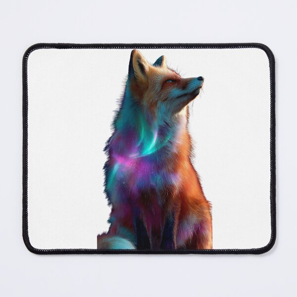 Item preview, Majestic Cosmic Aurora Red Fox designed and sold by LC&LCPlatform.