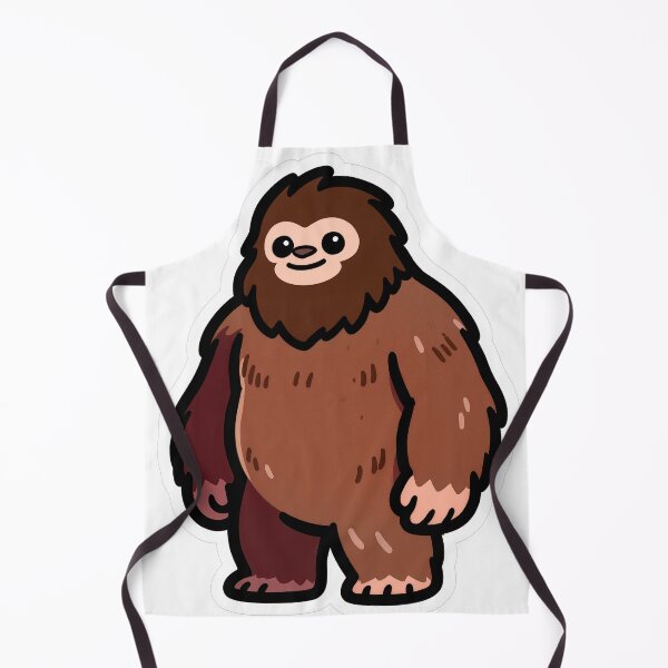 Item preview, Cute Brown Yeti Sasquatch Monster Kawaii designed and sold by GSideArtStore.
