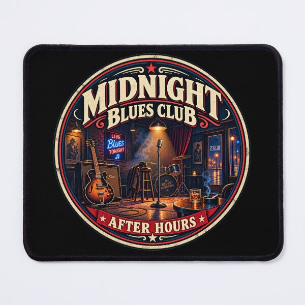 Item preview, Midnight Blues Club After Hours designed and sold by QuietSpark.