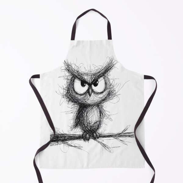 Item preview, Happy Owl Doodle designed and sold by BRETT'S ART STUDIO.