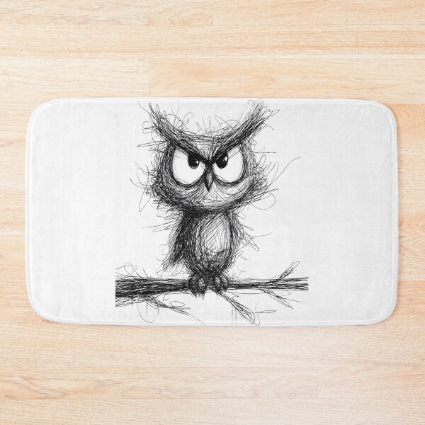 Item preview, Happy Owl Doodle designed and sold by BRETT'S ART STUDIO.