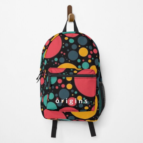 Item preview, Colorful Circles Retro Pattern Origins designed and sold by ORIGINS LINES.