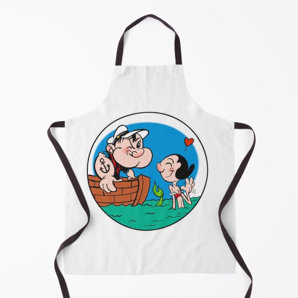 Item preview, Popeye and Olive Oyl Mermaid designed and sold by Forestelena.
