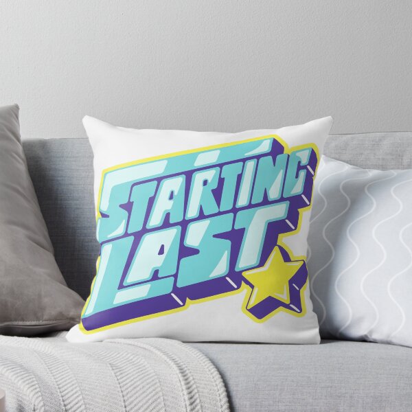 Item preview, Starting Last Retro Pop Punk Block Letter Logo Sticker Design designed and sold by CLUB SODA KID DESIGNS.