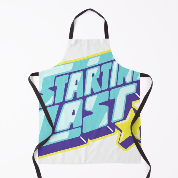 Item preview, Starting Last Retro Pop Punk Block Letter Logo Sticker Design designed and sold by CLUB SODA KID DESIGNS.