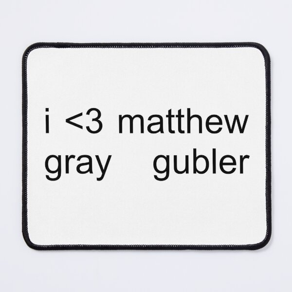 Item preview, Matthew Gray Gubler designed and sold by GreenxGreen.