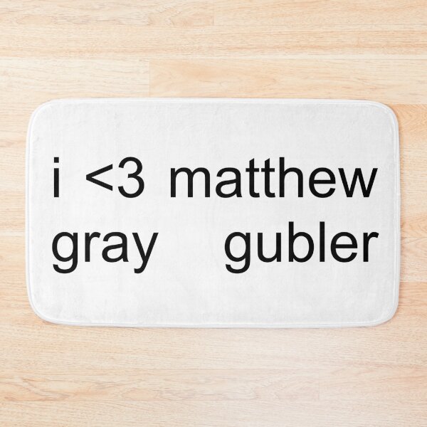 Item preview, Matthew Gray Gubler designed and sold by GreenxGreen.